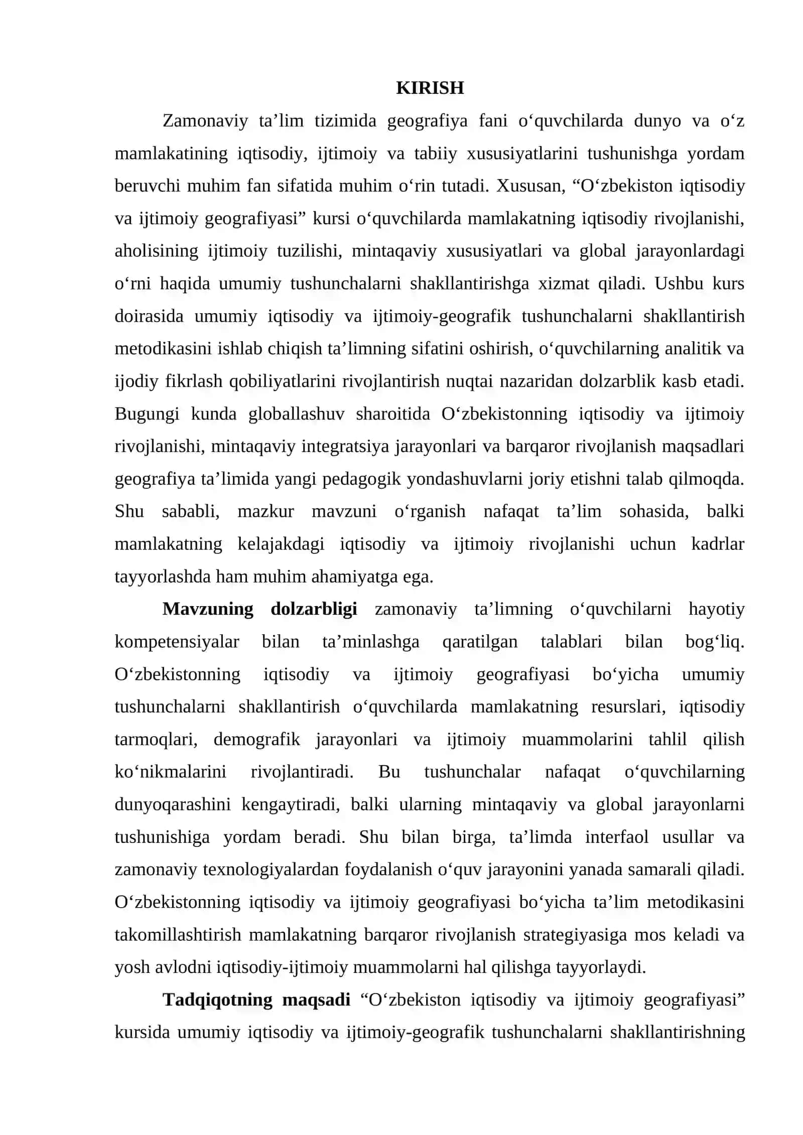 O`zbekiston iqtisodiy va ijtimoiy geografiyasi 3