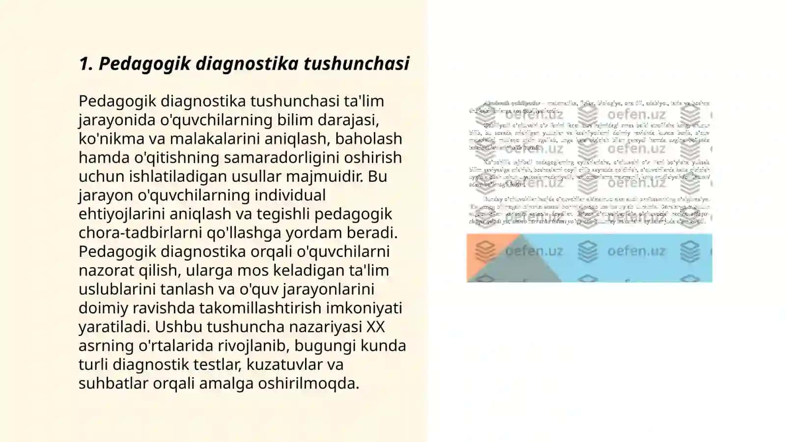 Pedagogik diagnostika va diagnostlash 3
