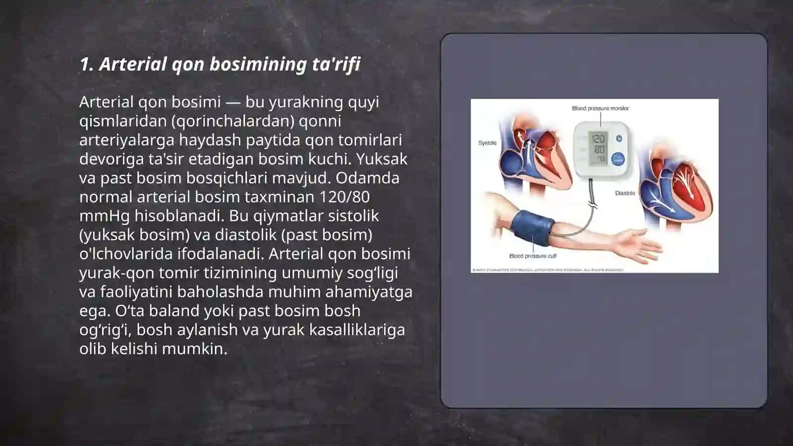 Arterial qon bosimi 3