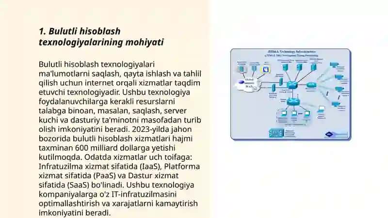 Bulutli texnologiyalarning infratuzilmani rivojlantirishdagi roli 3