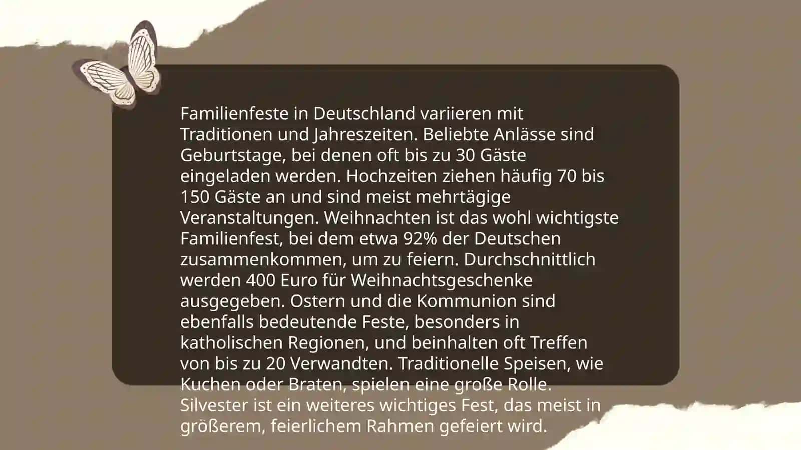 Familienfeste und Feiern 3