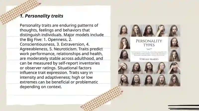 Personality Traits 3
