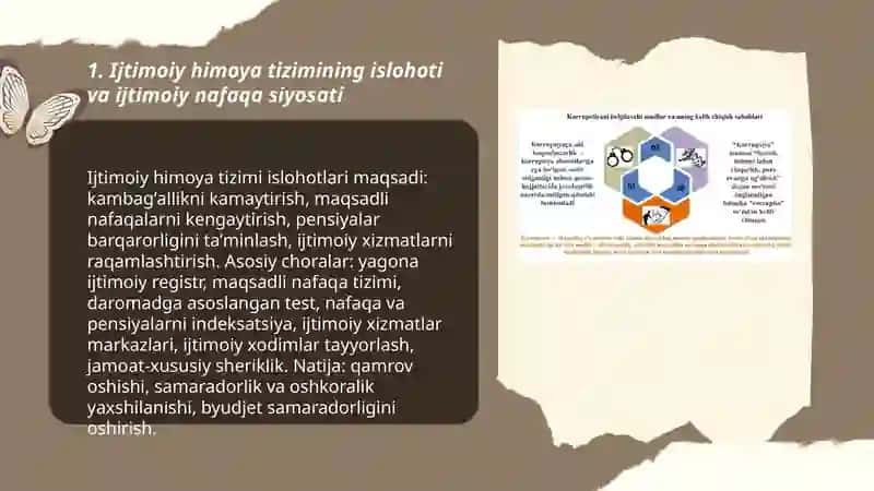 O'zbekistonda ijtimoiy sohada amalga oshirilayotgan o'zgarishlar mazmun va mohiyati 3