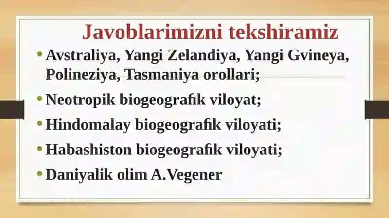 Evolutsion o‘zgarishlarning tiplari 3
