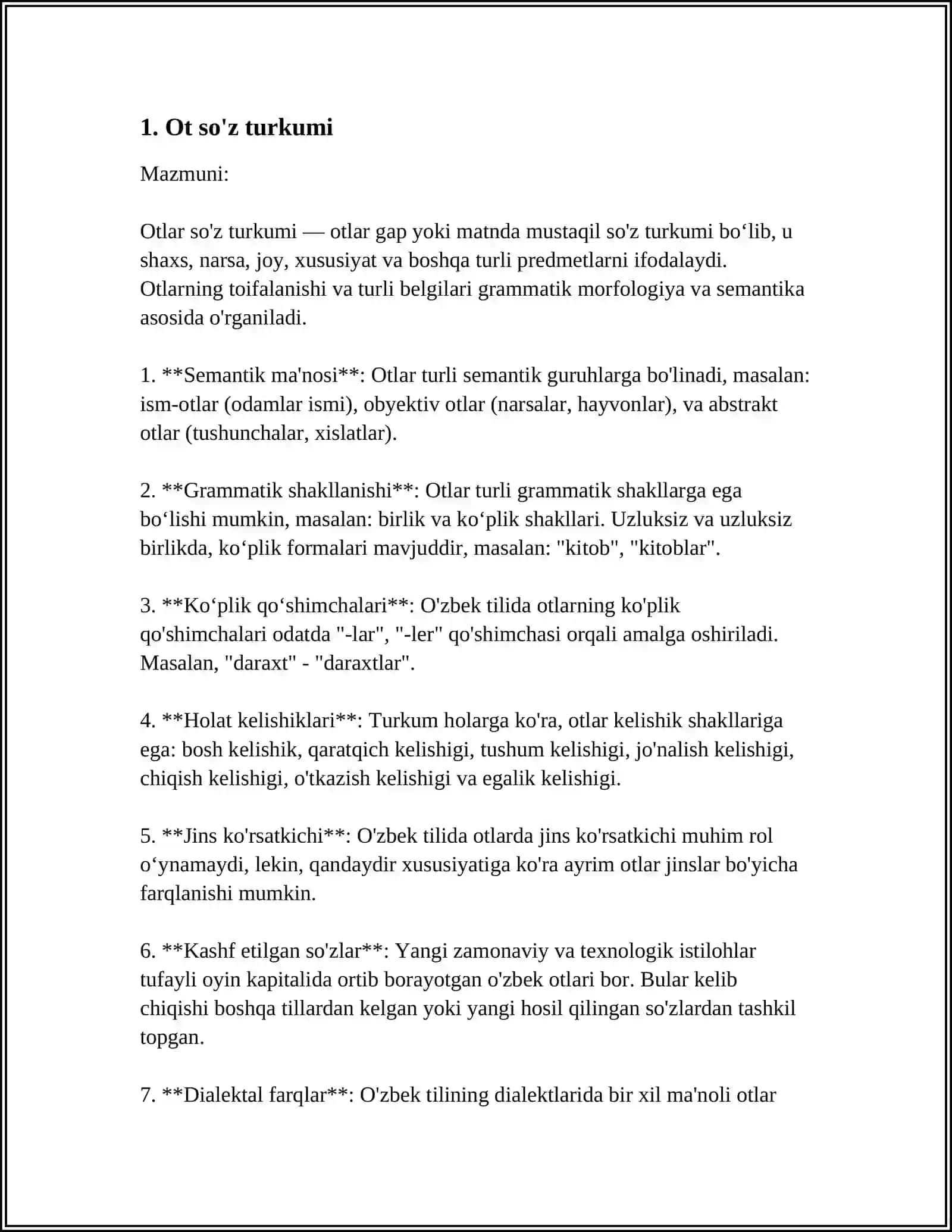 OT SO’Z TURKUMI 3