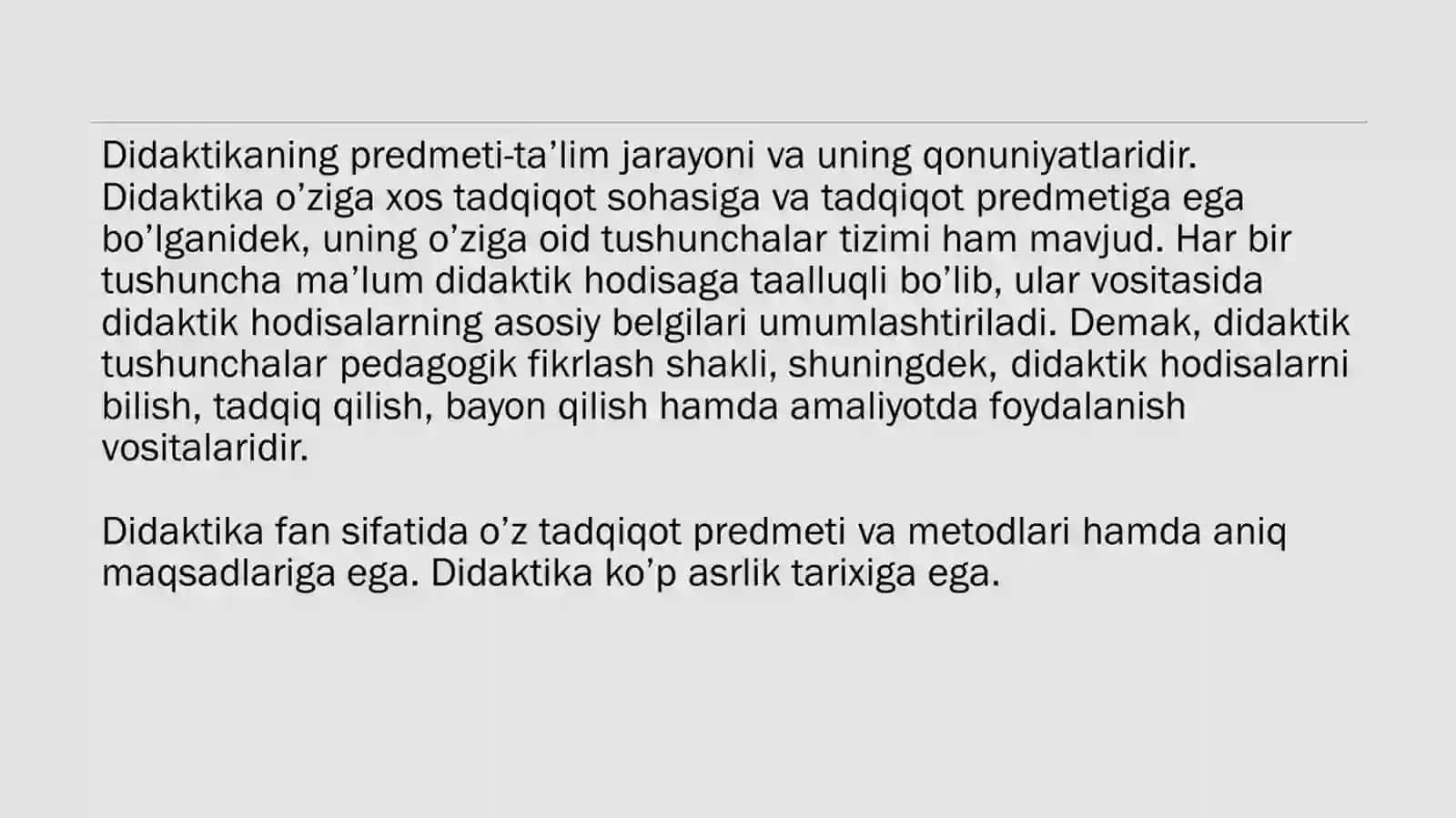 Didaktik o’yin turlari 3