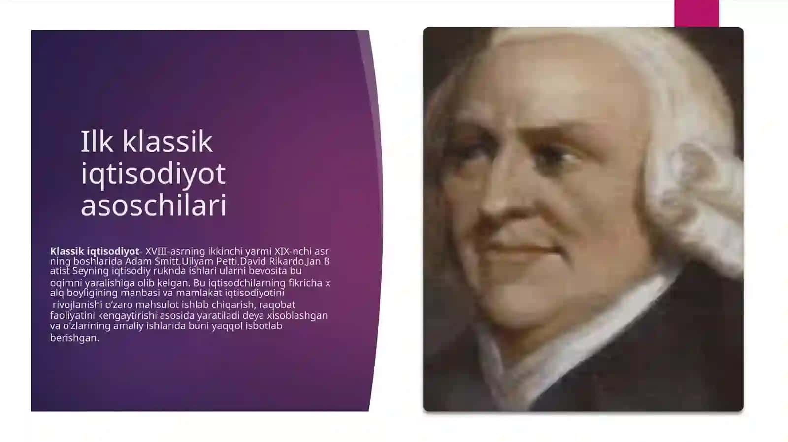 Klassik davr iqtisodidagi davlatlarning hozirgi iqtisodiy holati 3