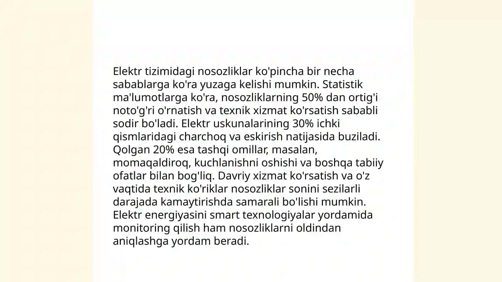 Foydalanish jarayonida mashina va jihozlarda paydo boʻladigan texnik nosozliklar 3