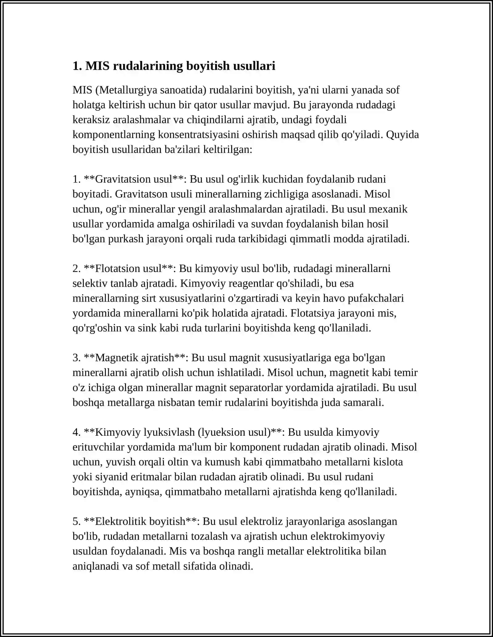MIS RUDALARINI BOYITISH SXEMASINI TANLASH ASOSLASH 3