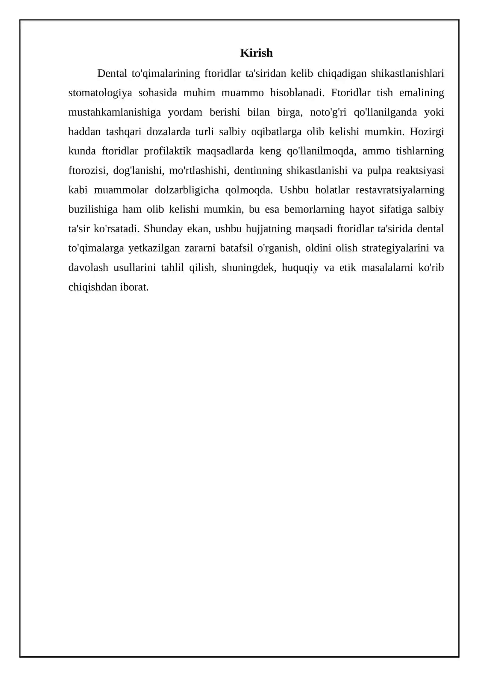 Tish to'qimalarining f.d.r yuzaga keladigon shikastlanishlar 3