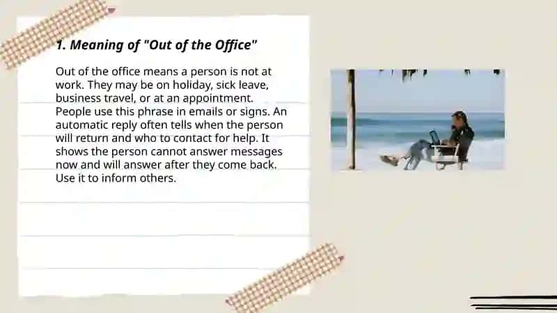Out of the Office 3