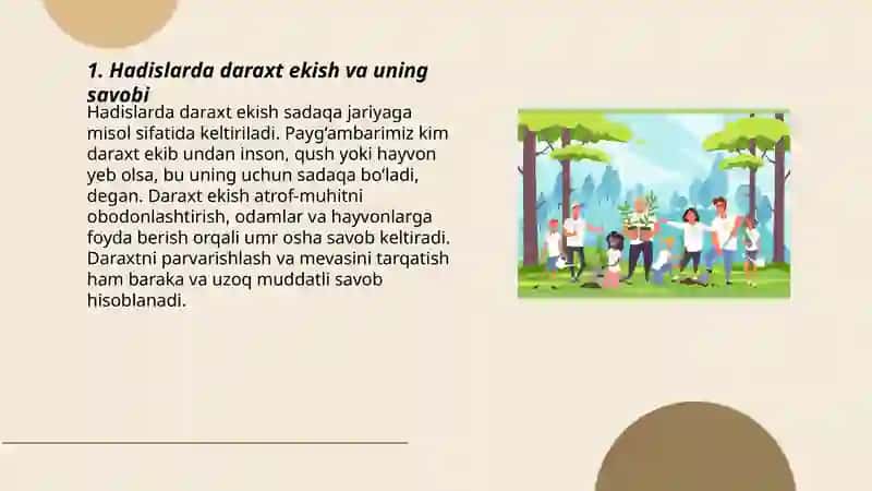 Hadisdaʼʼ tabiatga oid bandlar 3