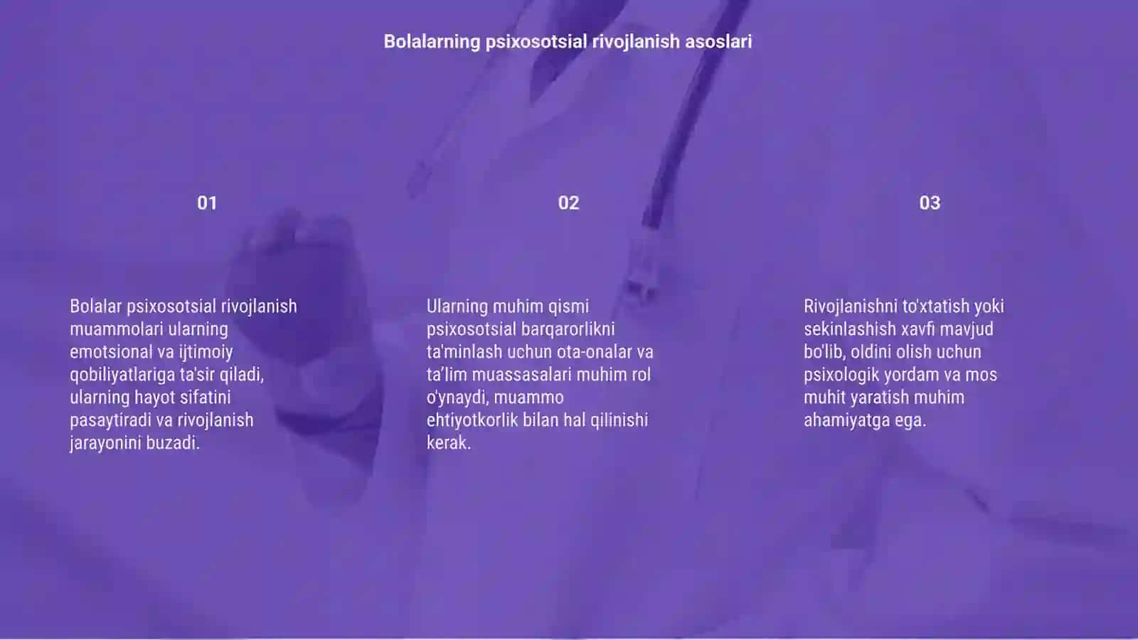 Rivojlanishi sust bolalar psixosotsial realibitatsiyasi muammolari 3
