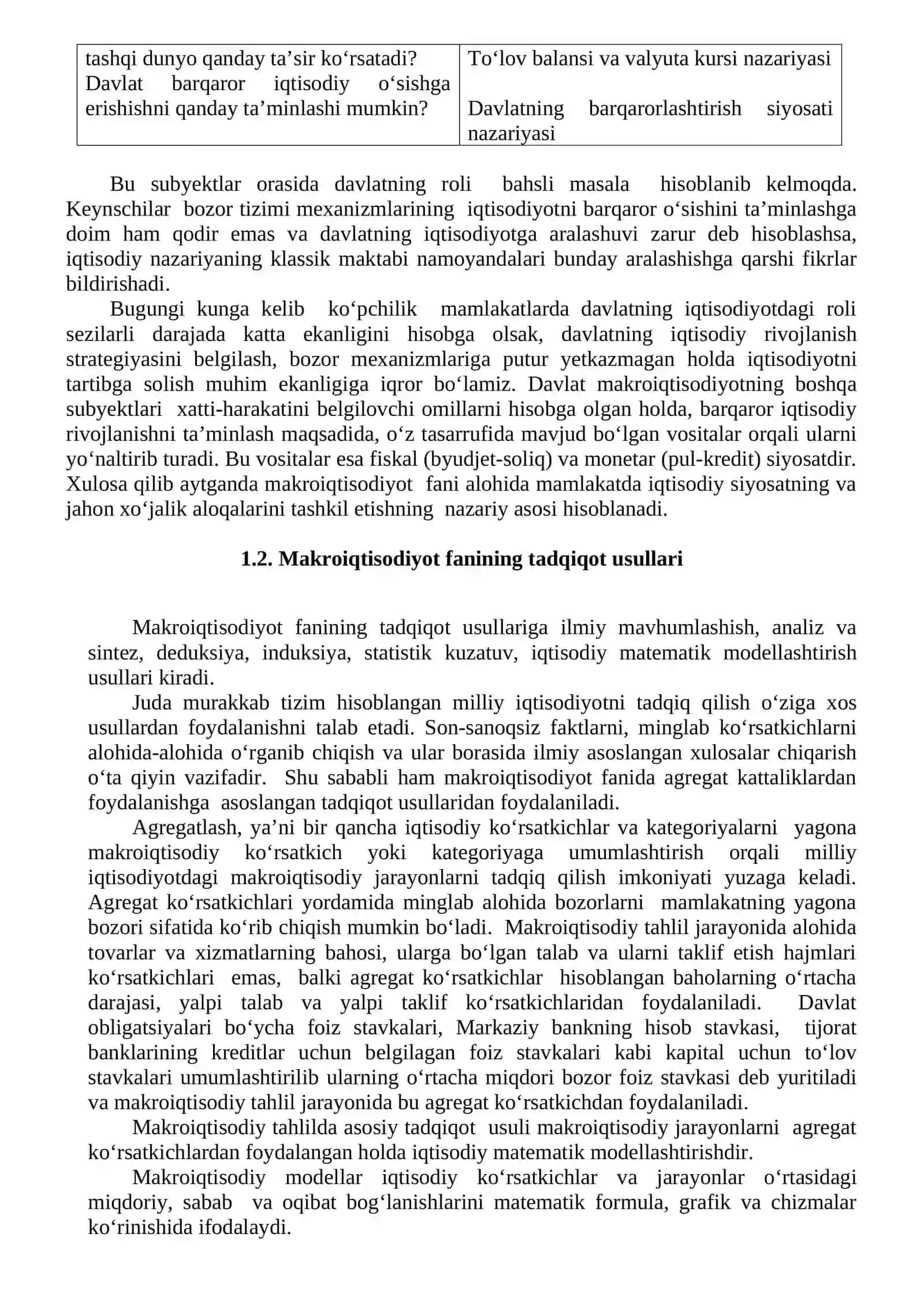 “MAKROIQTISODIYOT” FANIGA KIRISH 3