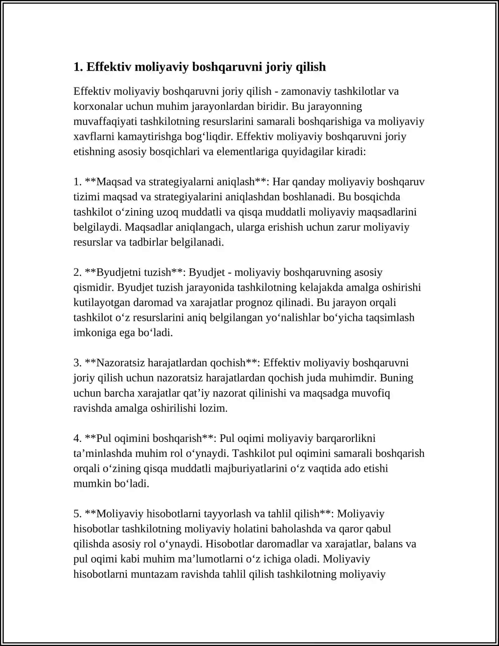 IQTISODIY NOCHORLIK (BANKROTLIK)NI OLDINI OLISH CHORA-TADBIRLARI 3