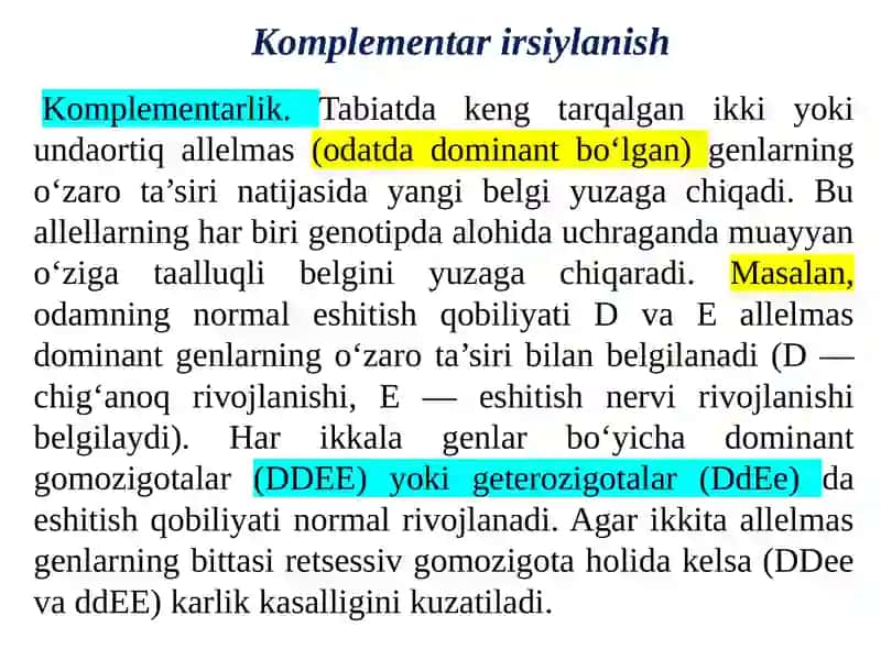 Allelbo’lmagangenlarningo’zarota’siridabelgilarningrivojlanishi 3