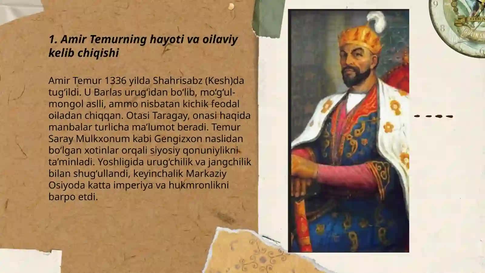 Amir Temurning Hayoti 3