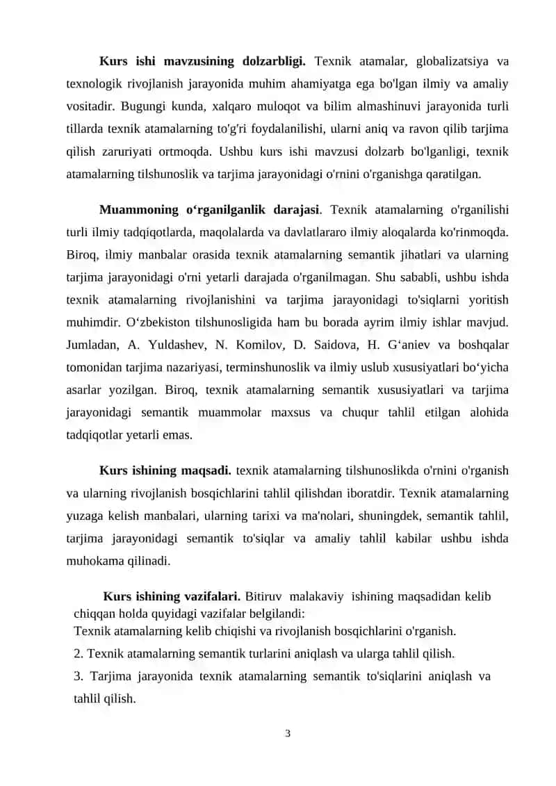SEMANTİC FEATURES OF TECHNİCAL TERMS 3