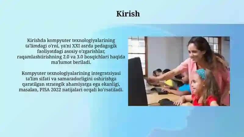Oʻqituvchi pedagogik faoliyatida kompyutertexnologiyalaridan foydalanish 3