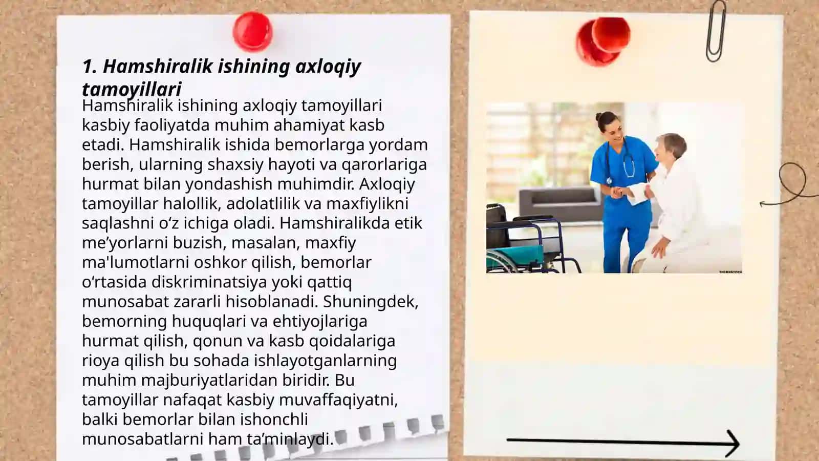 Hamshiralik ishining axloqiy asoslari va dientologiyasi 3