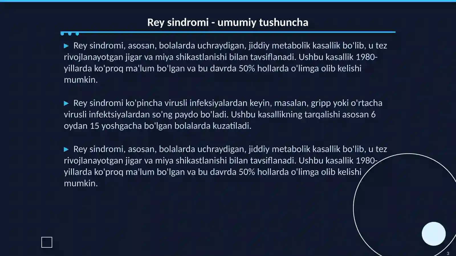 Rey sindromi 3