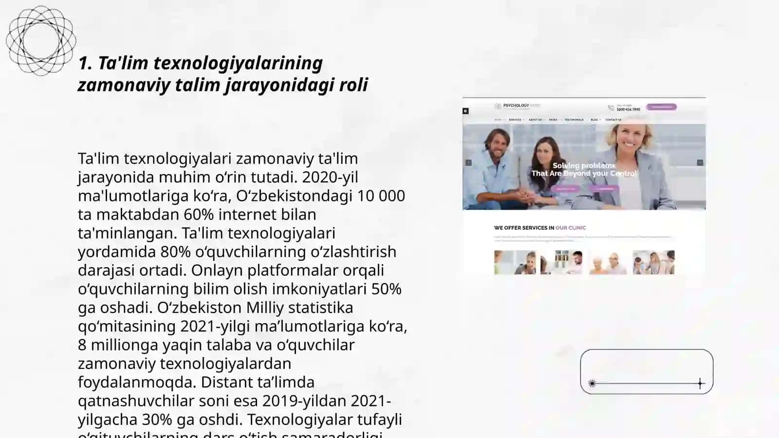 Ta'lim Texnologiyalari Psixologiyasi 3