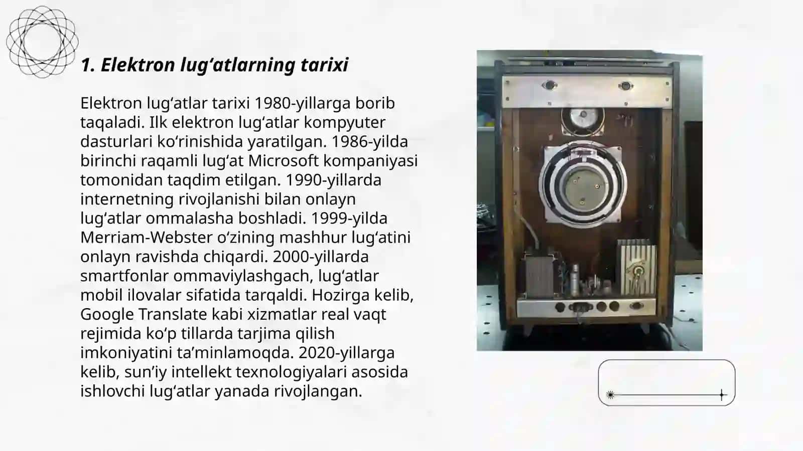Elektron lugʻatlar yaratish 3