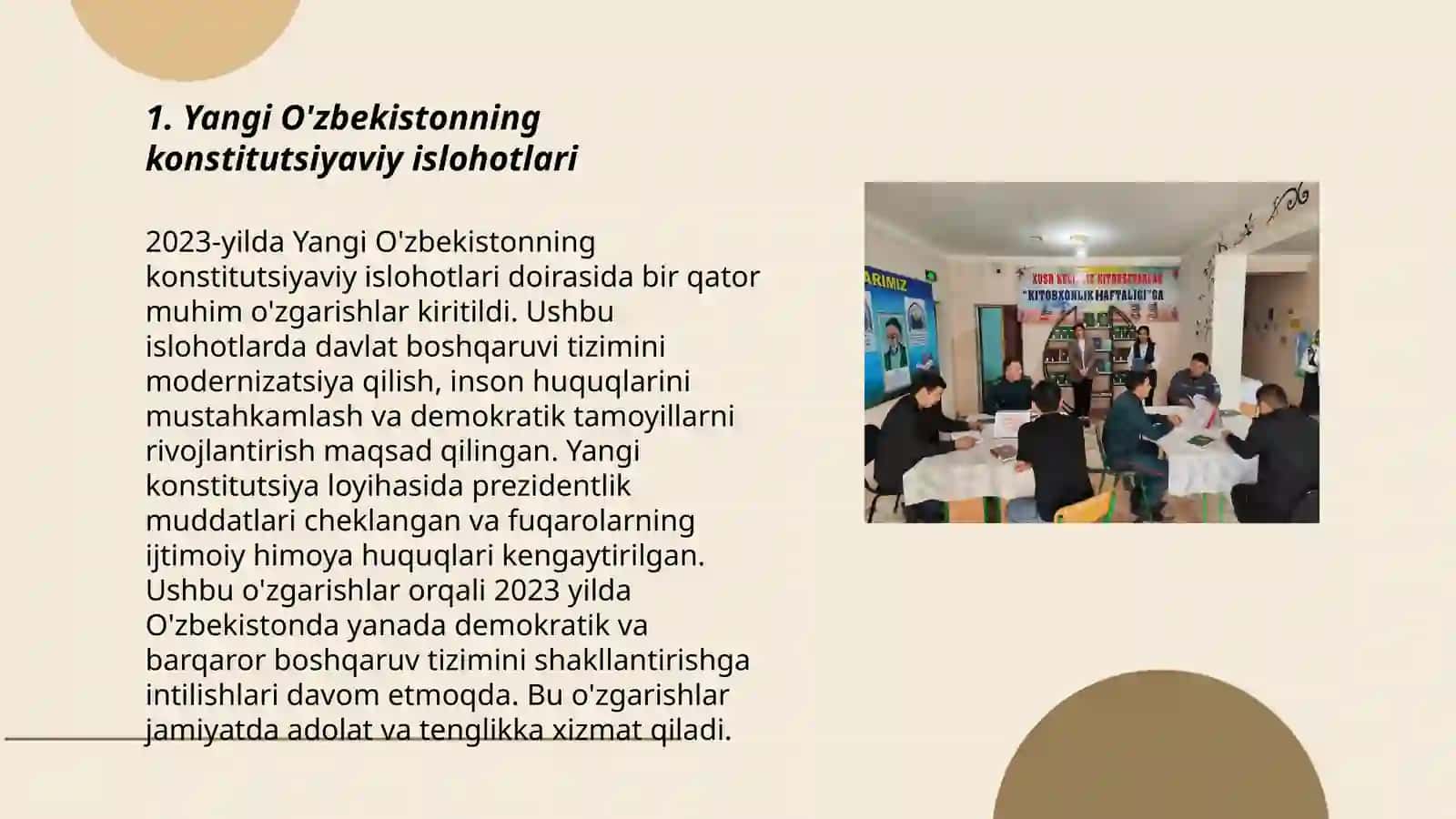Yangi O'zbekistonda inson haq-huquqlari va erkinliklari kafolatining yaratilishi 3