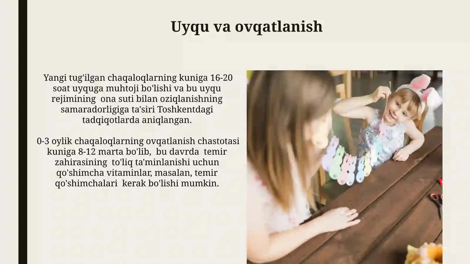 YOSHGACHA BO'LGAN BOLALAR PISIXIKRIVOJLANISH 3