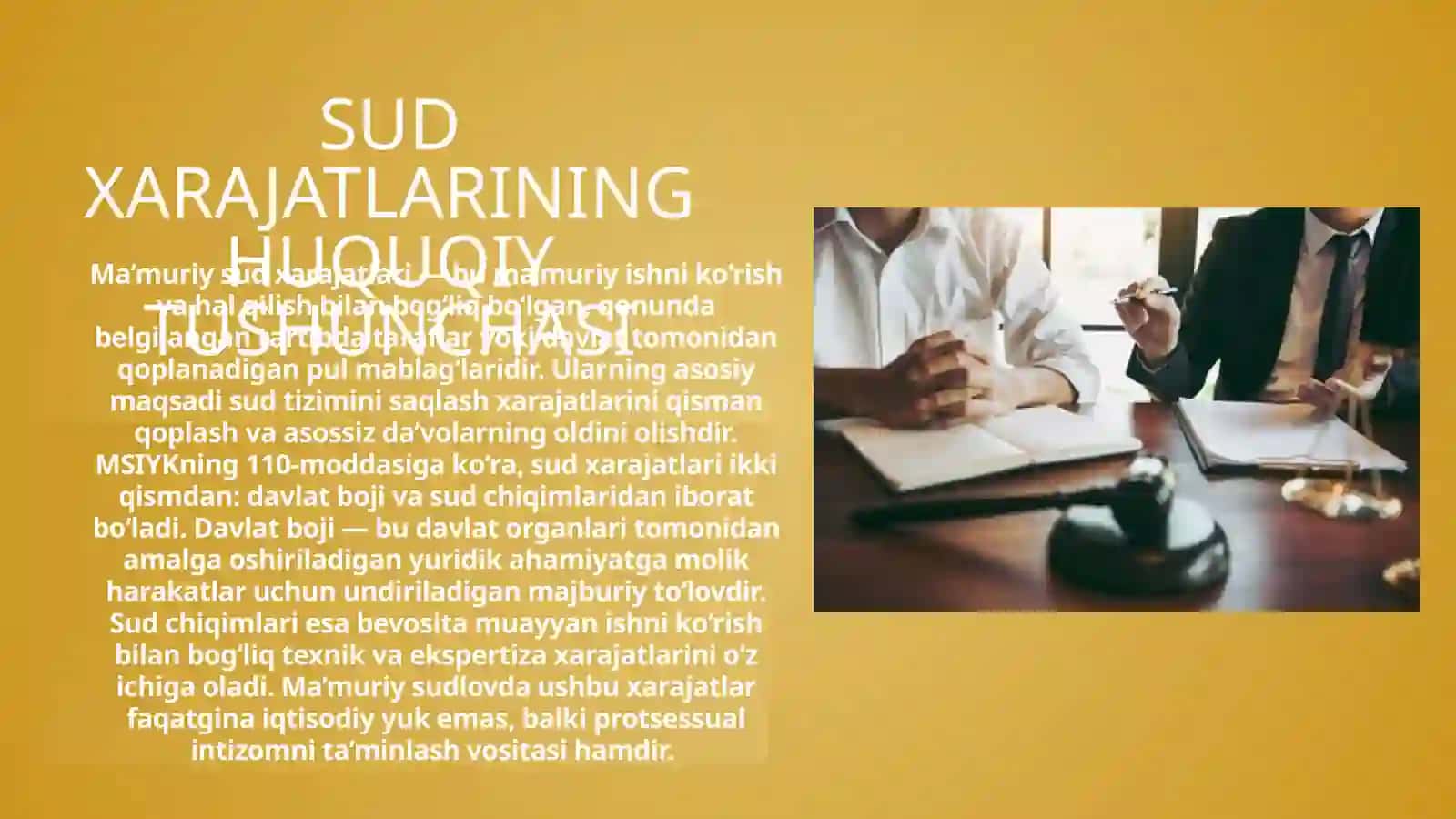 SUD XARAJATLARI 3