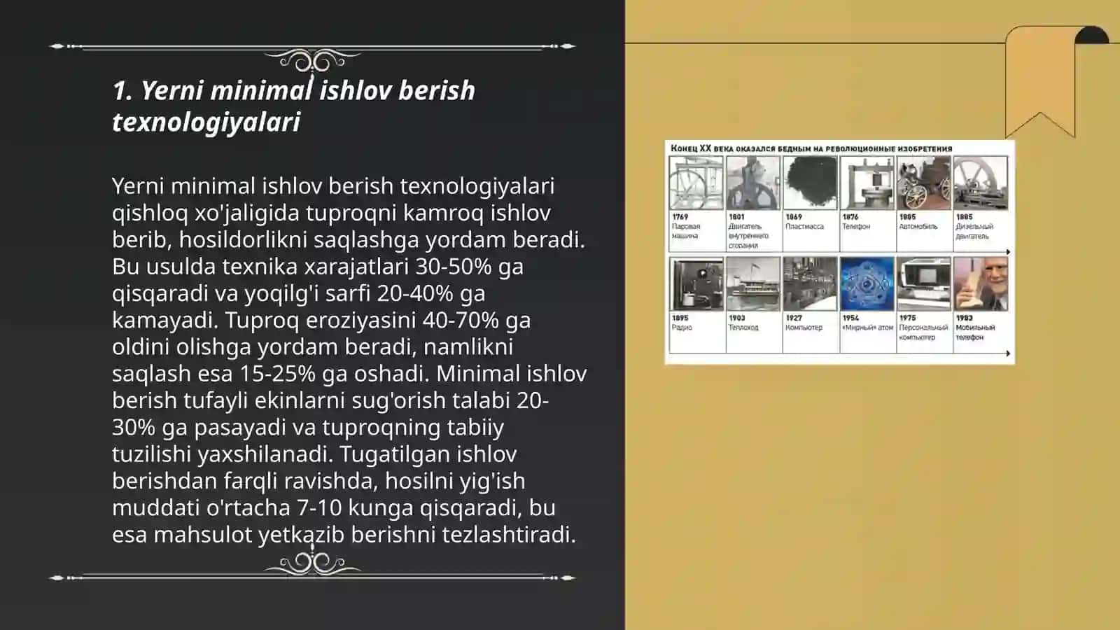 Yerni minimal ishlov berish texnologiyalari 3