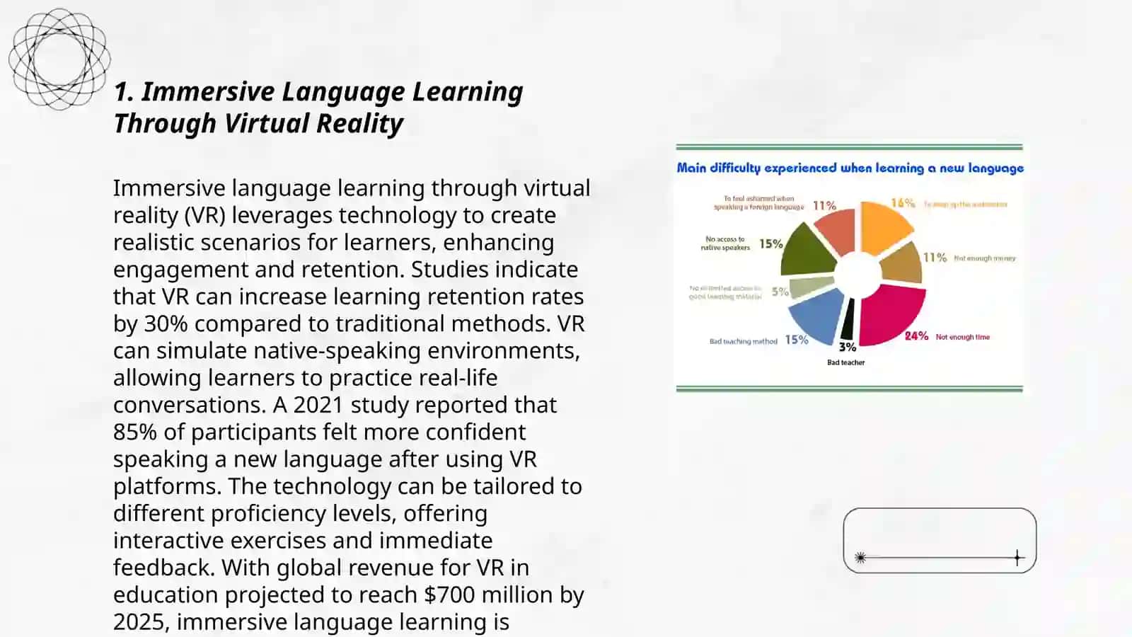Immersive Language Learning Through Virtual Reality 3