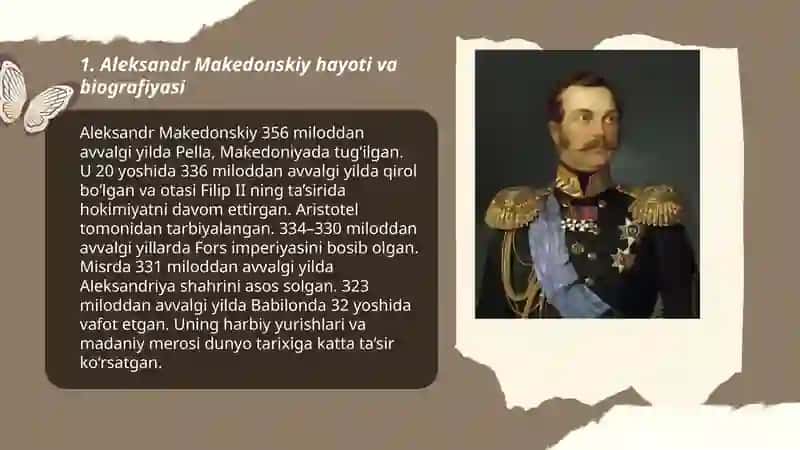 Iskandar Zulqarnayn va Aleksandr Makedonskiy tarixiy shaxslarning tarixi 3