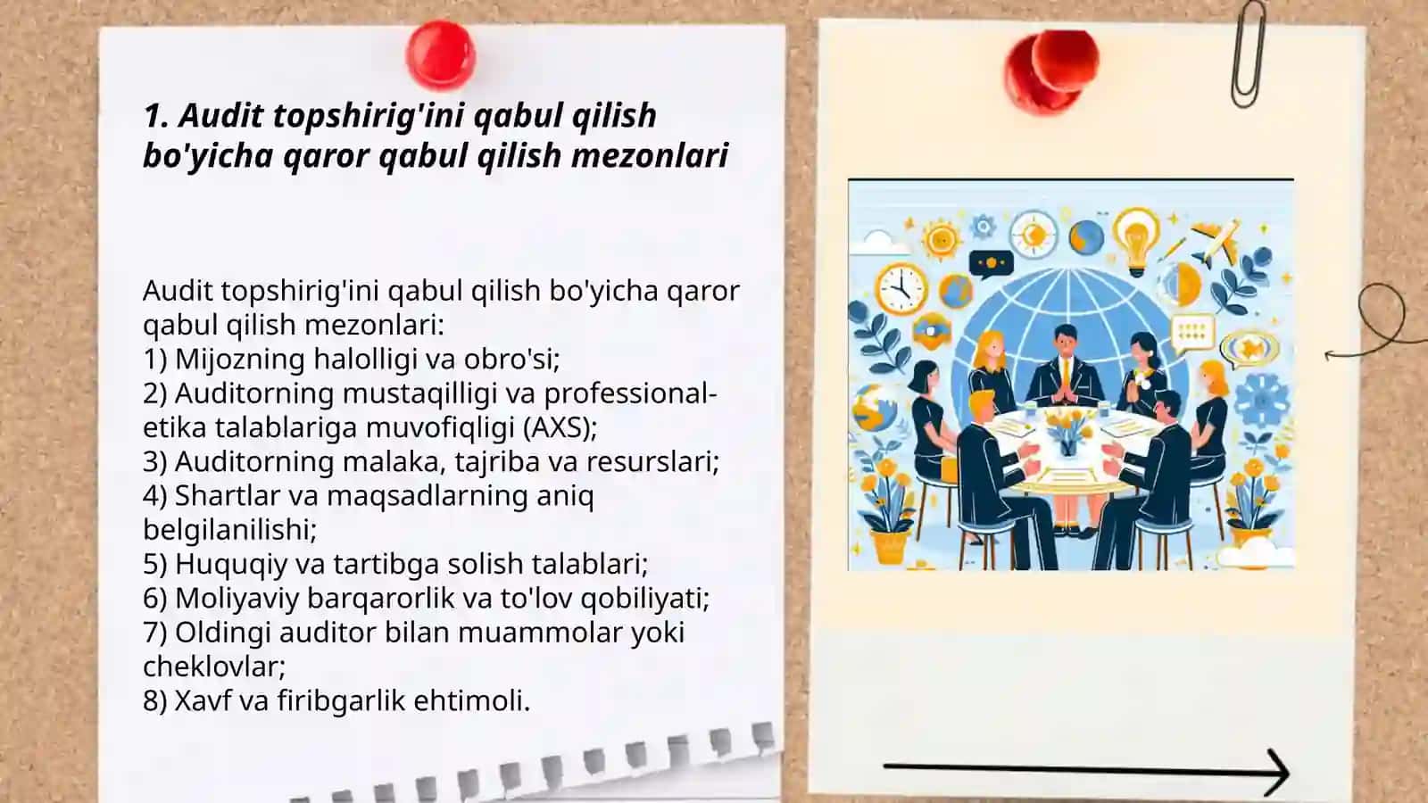Rejalashtirish va xavflarni baholash 3
