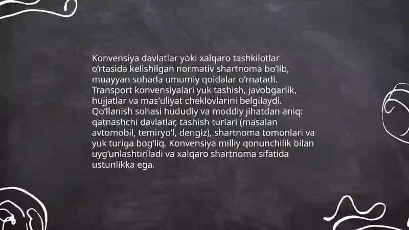 Konvensiyani qollanish sohasi 3