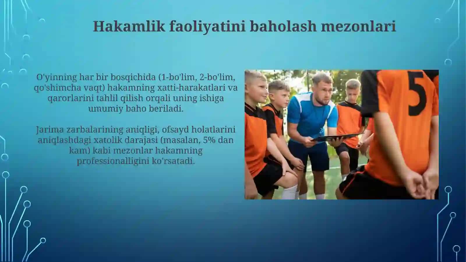 Hakamlarni tayyorlash va malakasini oshirish 3