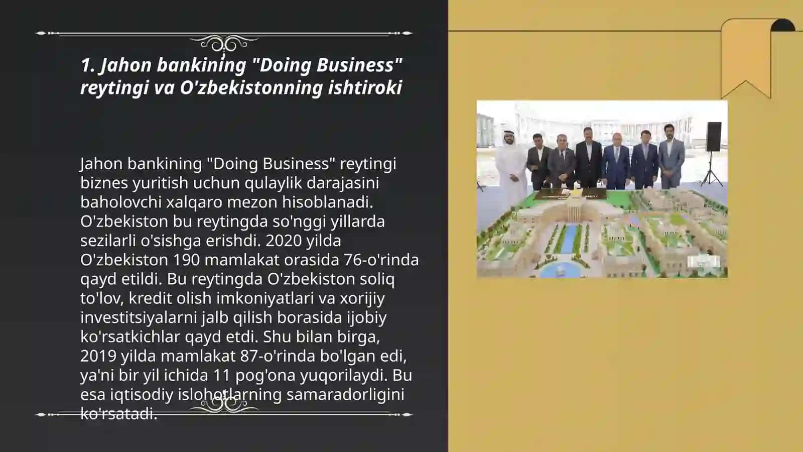 Iqtisodiy va ijtimoiy sohadagi ustuvor xalqaro reytinglar va ularga 3