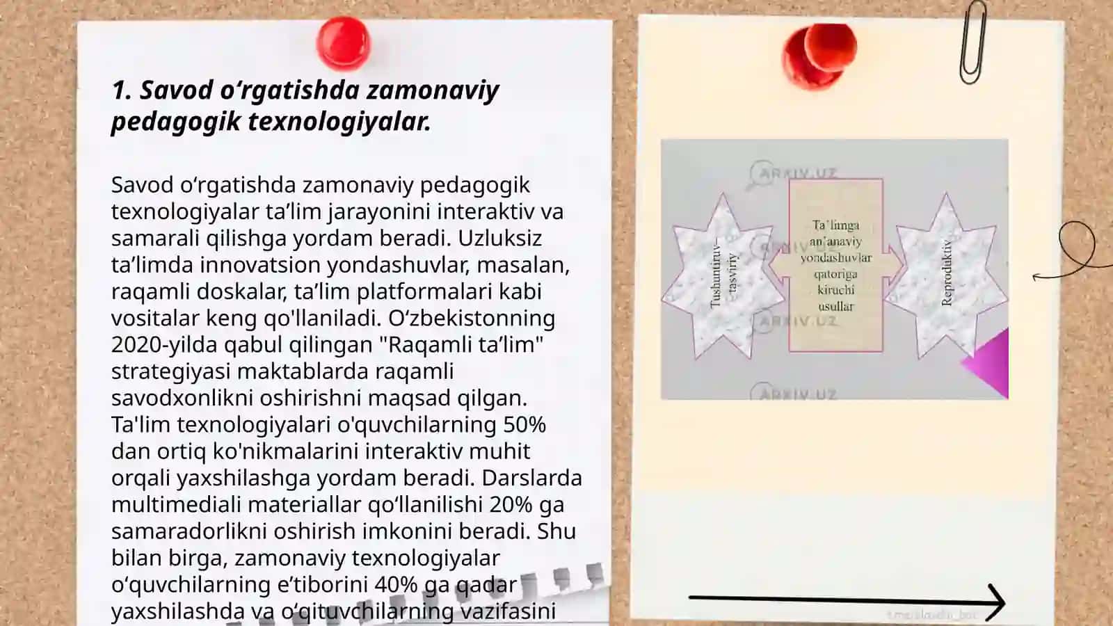 Savod oʻrgatishda pedagogik texnologiyalarni qoʻllash 3