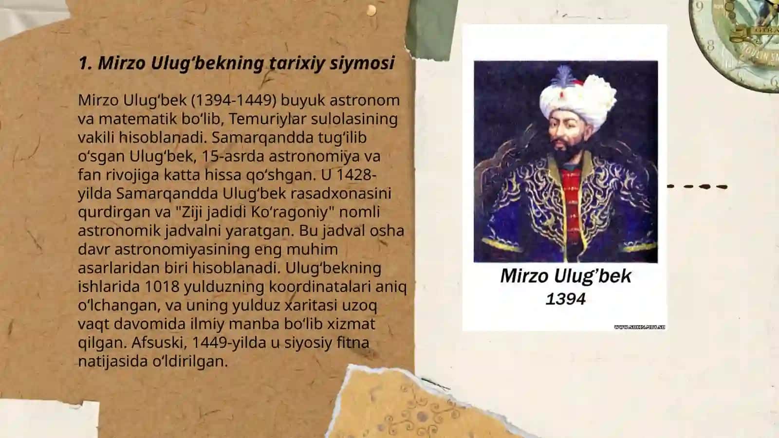 Mirzo Ulugʻbek 3
