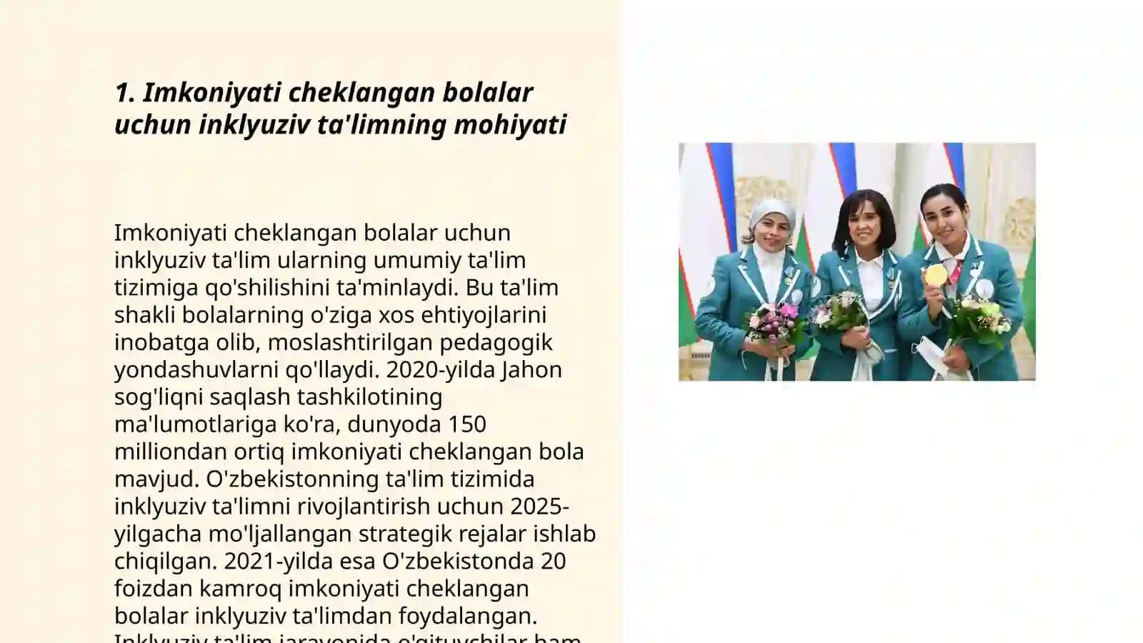 Imkoniyati cheklangan bolalarni inklyuziv ta'lim vs tarbiyalash konsepsiyasi 3