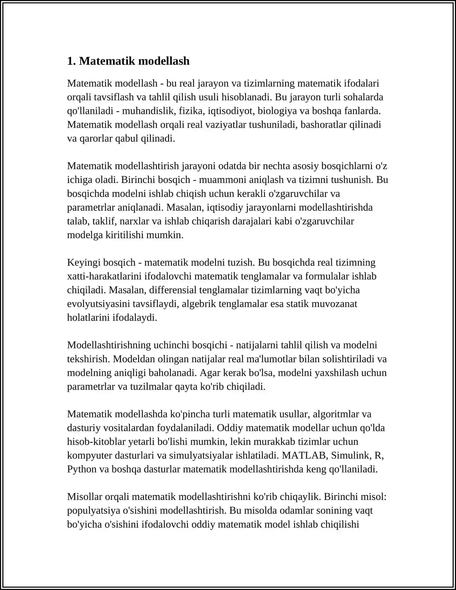 REGISTRATSIYA TENGLAMALARINI TUZISH 3