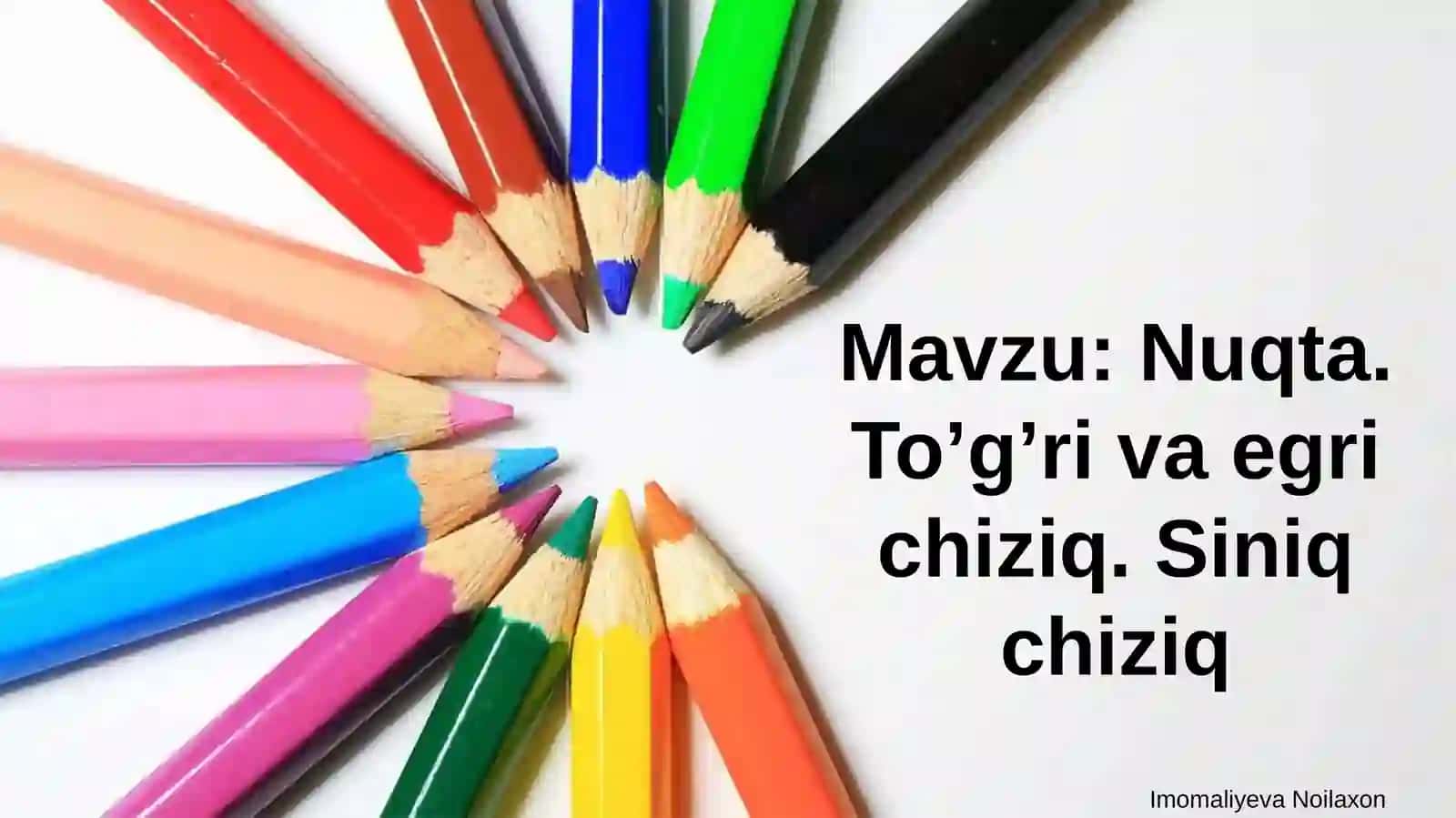 Matematika va unio’qitish metodikasi 3