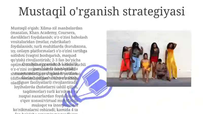 Mustaqil o'rganish strategiyasi 3