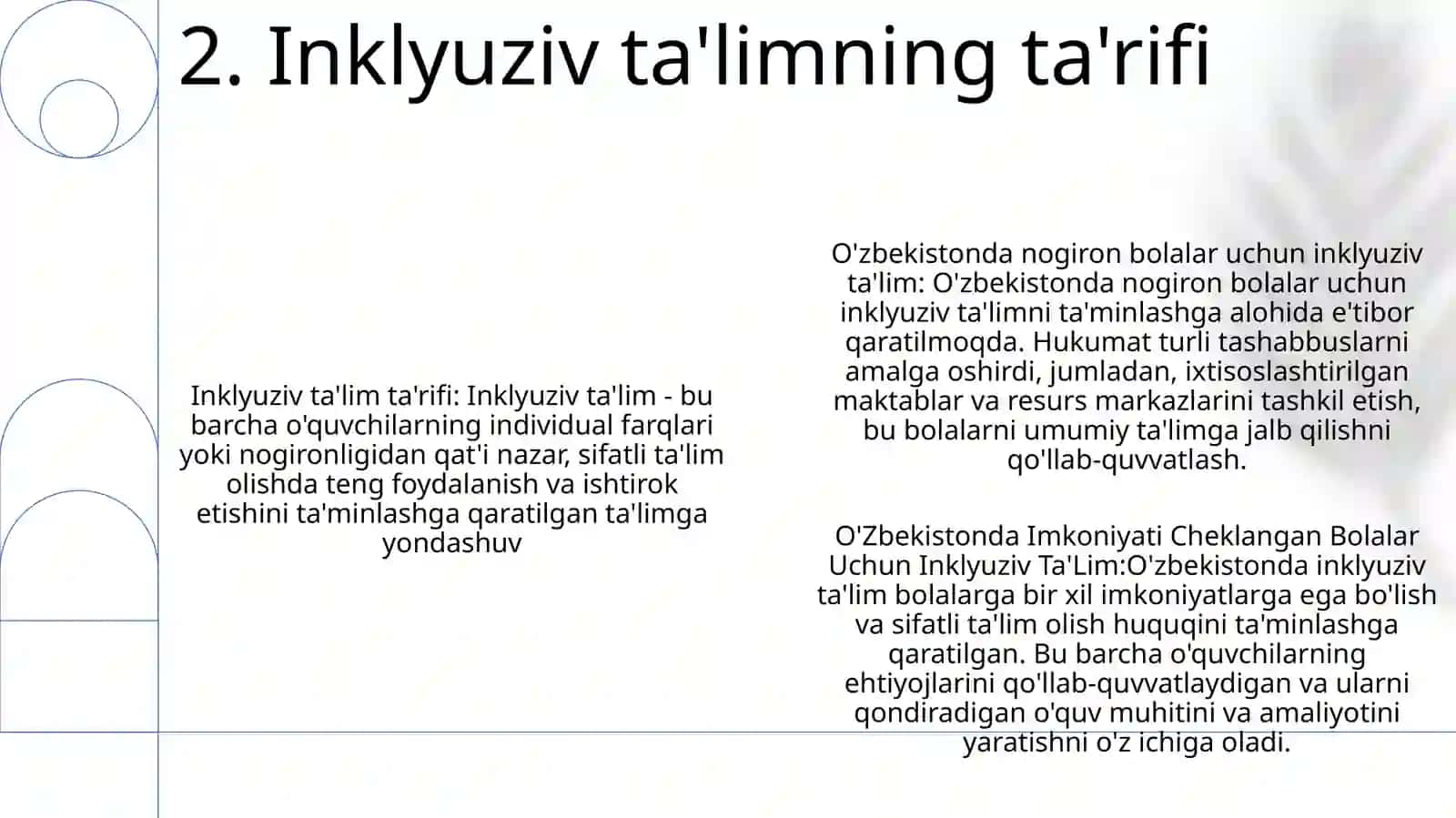O'Zbekistonda Imkoniyati Cheklangan Bolalar Uchun Inklyuziv Ta'Lim 3