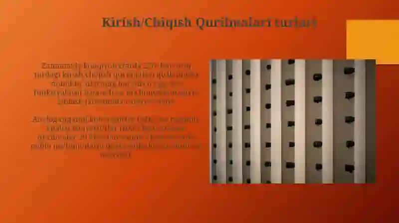 Kirish/Chiqish Qurilmalari 3