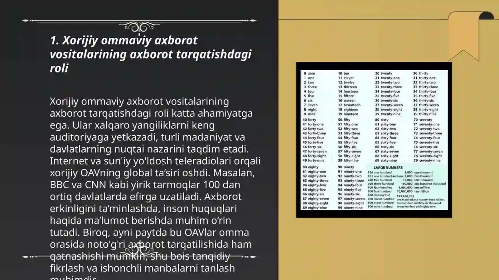 Xorijiy ommaviy axborot vositalarini media makondagi oʻrni 3