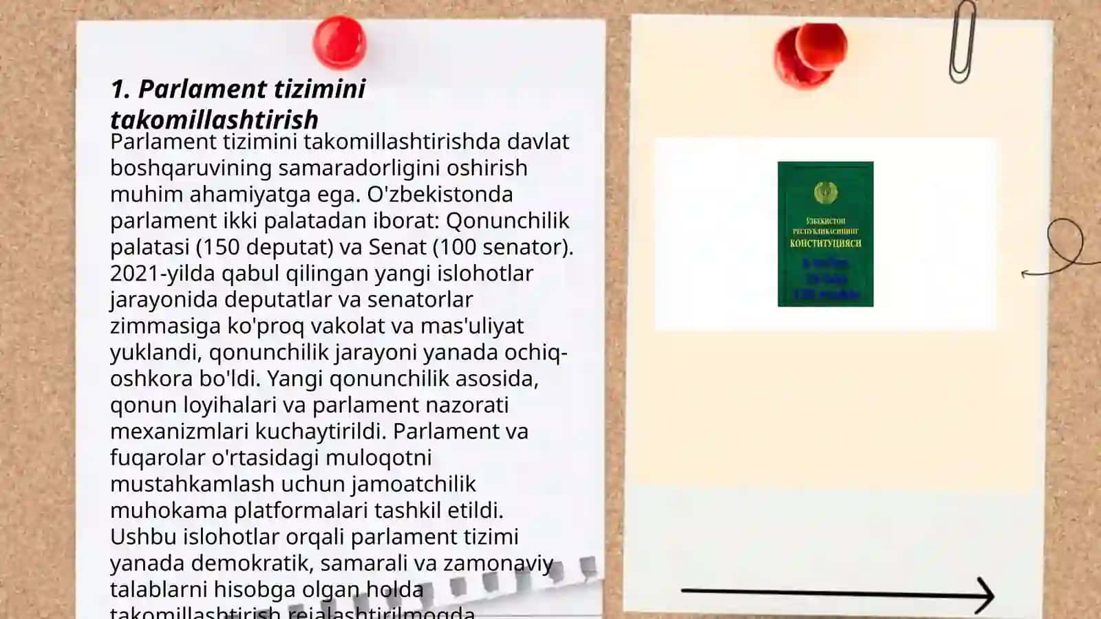 O’zbekiston Respublikasi Konstitutsiyasiga kiritilgan o’zgartishlar 3
