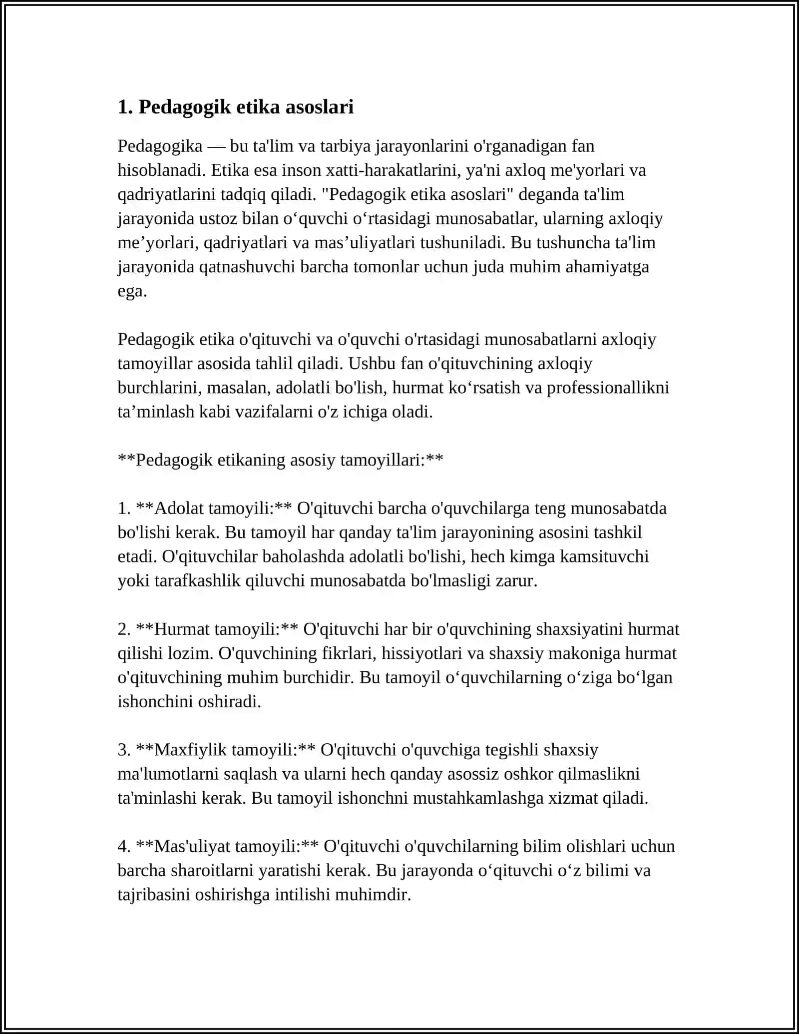 Pedagogik etika asoslari 3