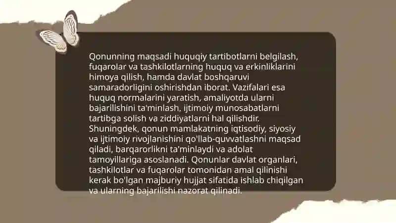 "Ta'lim toʻgrisida"gi Qonunning tuzilishi va umumiy tahlili 3