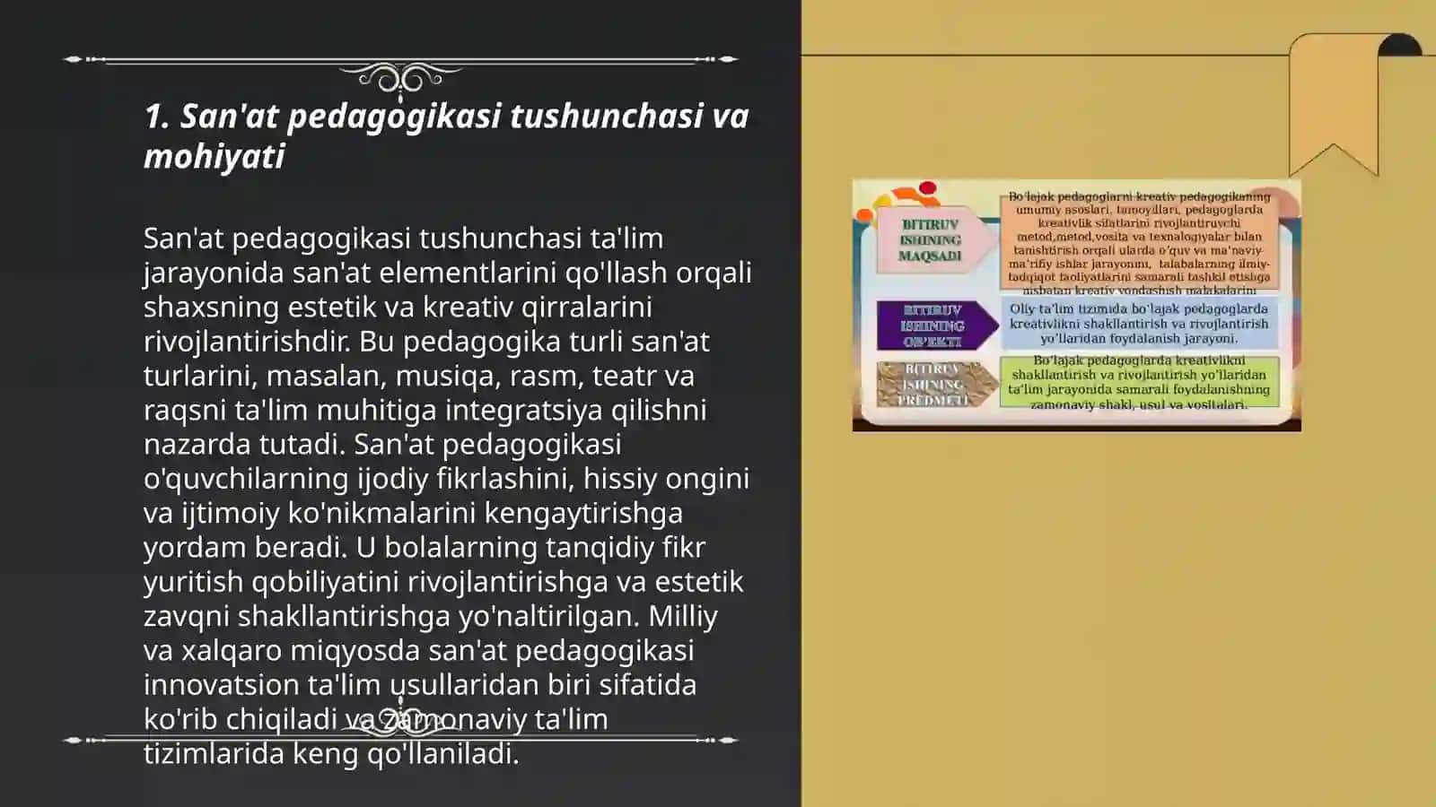 San’at pedagogikasi sohasida bòlajak mutaxasislarni badiiy tayyorlashning nazariy asoslari 3